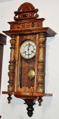 Ceas de perete cu pendul C. Werner Villingen foto