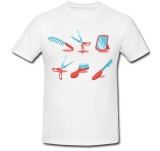 Cumpara ieftin Tricou &quot; Vector graphics barber &quot;