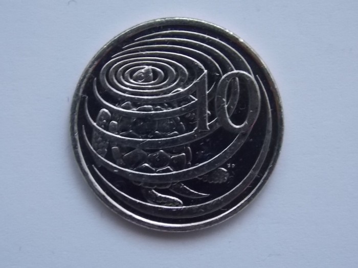 10 CENTS 2008 CAYMAN
