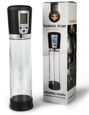 Pompa Electrica Pentru Marirea Penisului 4 Moduri Presiune Incarcare USB Display LCD Passion Pump foto