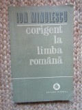 CORIGENT LA LIMBA ROMANA-ION MINULESCU
