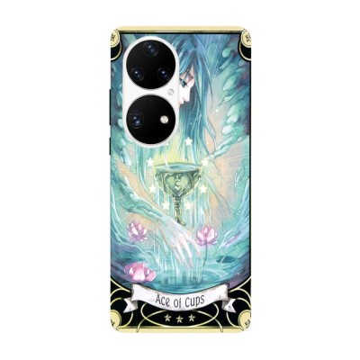 Husa compatibila cu Huawei Nova Y70 model Ace of cups, Silicon, TPU, Viceversa foto