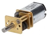 Motor DC cu Transmisie LP 6V 360mA Ax Crestătură D Micro Metal Gearmotor