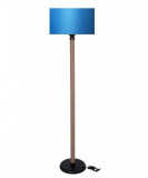 Cumpara ieftin Lampadar Casa Parasio, 40x40x145 cm, 1 x E27, 60 W, albastru metalic