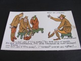 Militare Lot 5 Cărți Poștale Umoristice Franța- Necirculate, Franta, Necirculata, Printata