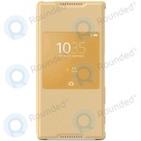 Husa stil Smart Sony Xperia Z5 SCR42 gold 1296-8917