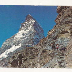 SH1 - Carte Postala - ELVETIA-Zermatt Matterhorn 4478m. Mt. Cervin, Necirculata