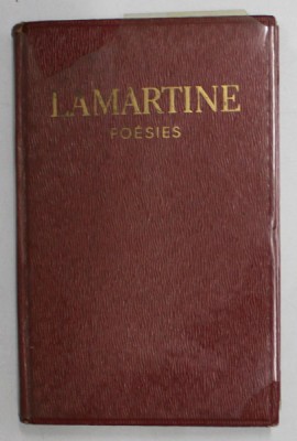 LAMARTINE POESIES, 1957 * DEFECT COTOR foto