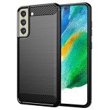 Husa Samsung Galaxy S21 FE 5G Asteroid GSM Carbon Silicone, negru