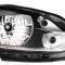 Far Vw Up! (Vw120) 04.2012-04.2016, Dreapta, tip bec H4, reglare electrica, fara motoras, ECE, cu rama argintie, Depo, 1S1941016J, 1S1941016L