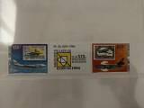 Serie timbre cu avioane, aviatie, nestampilate, MNH, Nestampilat