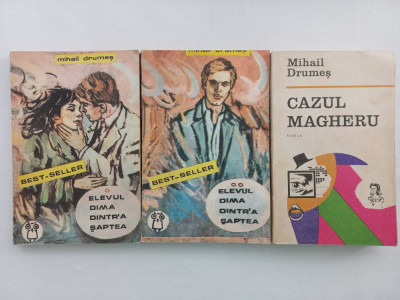 MIHAIL DRUMES - ELEVUL DIMA DINTR-A SAPTEA ( VOL. I + VOL. II) + CAZUL MAGHERU foto