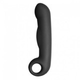ELECTRASTIM - OVID SILICONE BLACK DILDO