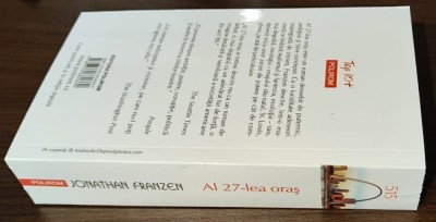 Jonathan Franzen - Al 27-lea oras foto