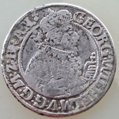 Brandenburg-Prusia 1/4 Thaler/Taler/ORT 1622 /ZZ K&ouml;niqsberq/ Caliningrad argint George William RaR