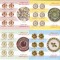 FARFURII TARANESTI I,SET 4 BLOCURI,2007, Lp.1759a,MNH ** ROMANIA.