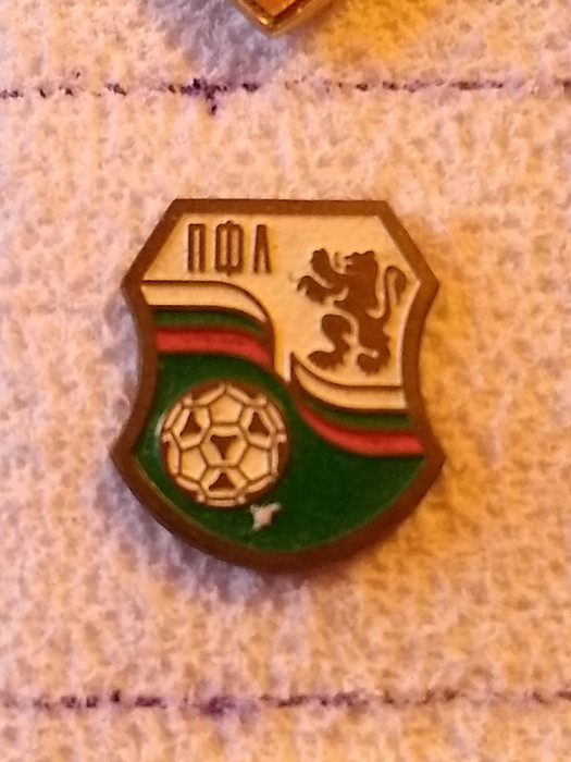 Insigna fotbal - Liga Profesionista de Fotbal din BULGARIA
