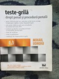 a8 Teste -grila drept penal si procedura penala - Mihail Udroiu