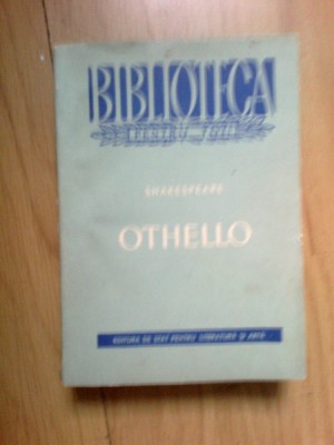 k4 OTHELLO -SHAKESPEARE foto