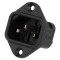 Conector Alimentare AC Soclu Tată 10A 250V IEC 60320