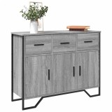 vidaXL Dulap, gri sonoma, 97x32,5x74,5 cm, lemn prelucrat
