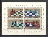 Romania.1984 Balcaniada de sah Baile Herculane TR.468, Nestampilat