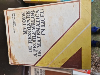 Metode de rezolvare a problemelor de matematică vintage foto