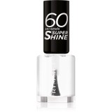 Rimmel 60 Seconds Super Shine lac de unghii culoare 740 Clear 8 ml