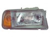 Far Suzuki Vitara 07.1988-03.1998 partea dreapta, tip bec H4, reglaj manual, cu semnalizator orange, cu suport becuri, TYC 20-3062-05-2