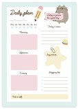Planner zilnic - Pusheen | Grupo Erik