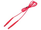 Cablu de măsurare mufă banană 4 mm roșu 1,2m 1kV SONEL