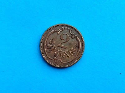 2 Heller 1914 Austria- foto