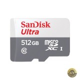 Card Memorie microSDXC SanDisk Ultra 512Gb Clasa 10 SDSQUNR-512G-GN3MN