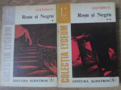 ROSU SI NEGRU VOL.1-2-STENDHAL foto