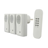 Priza cu telecomanda Unitec 48110, set 3 prize