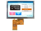 Afișaj LED TFT 5" 800x480 RGB