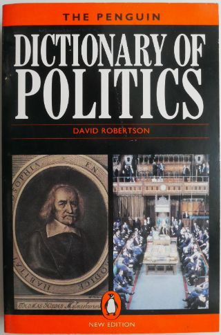 The Penguin Dictionary of Politics &ndash; David Robertson