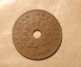 RODESIA 1 PENNY 1947