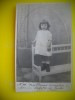 HOPCT RO 398 Q COPIL FETITA IN ROCHIE ALBA -FOTOGRAFIE VECHE-TIP CP, Romania 1900 - 1950