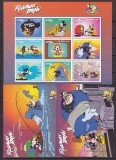 Uganda 1998 Disney MI 2000-2008 kleib. + 2 bl.292,293 MNH, Nestampilat