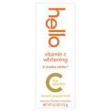 Pasta de Dinti, Hello, Vitamin C Whitening, Indeparteaza Petele de pe Suprafata Dintilor, cu Fluor, 113gr