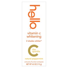 Pastă de dinți Hello Vitamin C, fără SLS, fără peroxid, 113 g