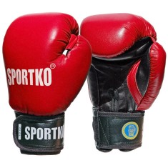 Manusi Box SportKO PK1, 12ozRosu