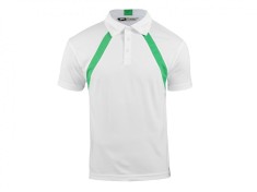 Tricou polo barbati Slazenger Lob Cool Fit Polo Men white-green 3309462 foto