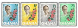 Ghana 1964 - Flori, serie neuzata