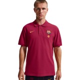 FC Barcelona Tricou Polo Club Crest Nike Barbati Rosu Marime XL