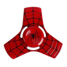 Fidget Spinner Metalic - Spider Man Rosu foto