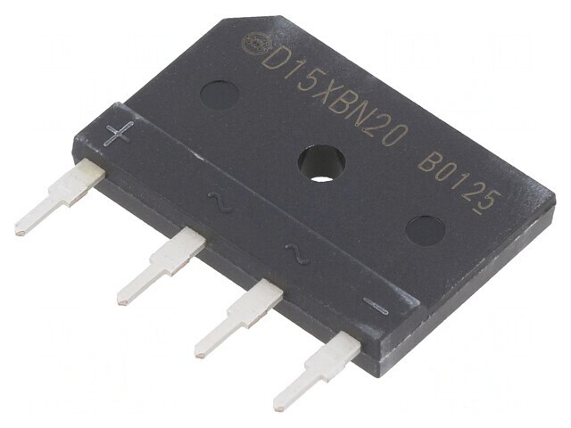 Punte Redresoare Monofazată 200V 15A
