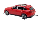 Macheta Mercedes GLC 400 electric rosu 1:32 lumini sunet deschide usi