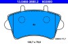 ATE 13.0460-3800.2 set placute frana,frana disc